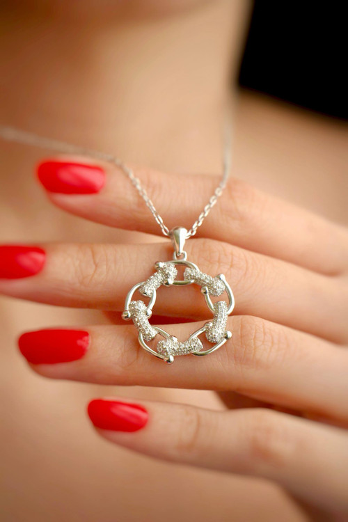 دستبند نقره زنانه طرح تیفانی با قفل مستحکم و براقیت بالا