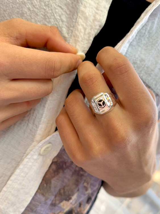 هدیه خاص مردانه انگشتر نقره