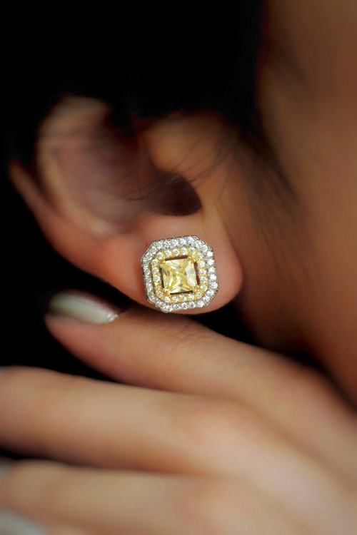 نیمست نقره مدل امرالدکات و زنجیر توپی ایتالیایی وزن ۸.۶ گرم (عیار ۹۲۵).